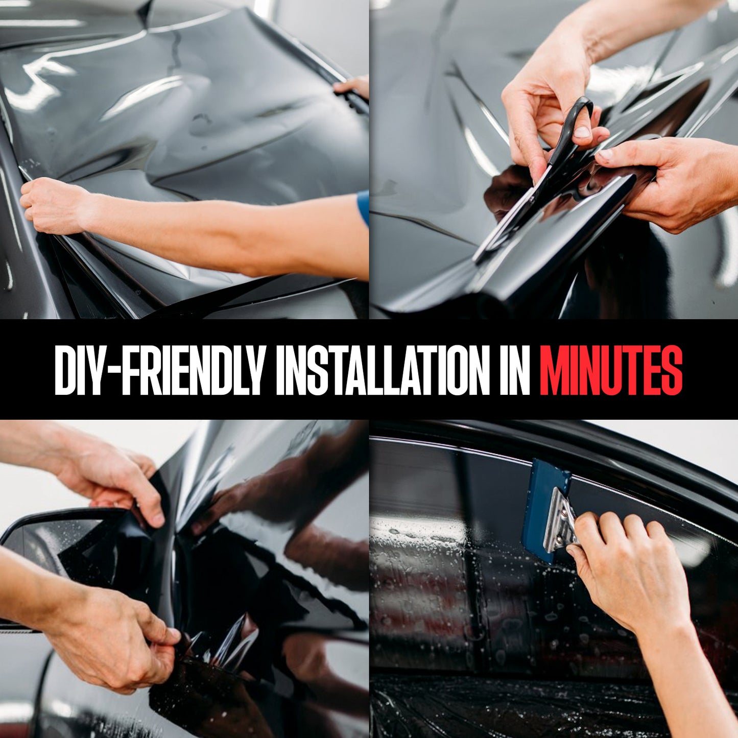 Ceramic Window Tinting Film 70%  24"x100'