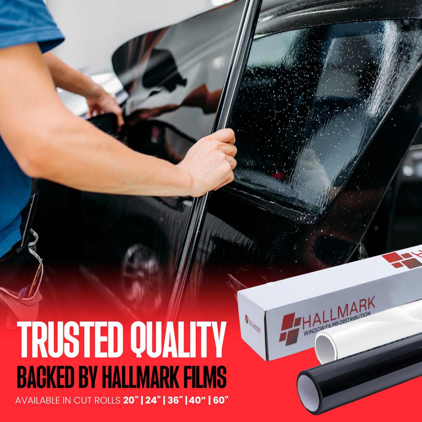 Ceramic Window Tinting Film 70%  24"x100'